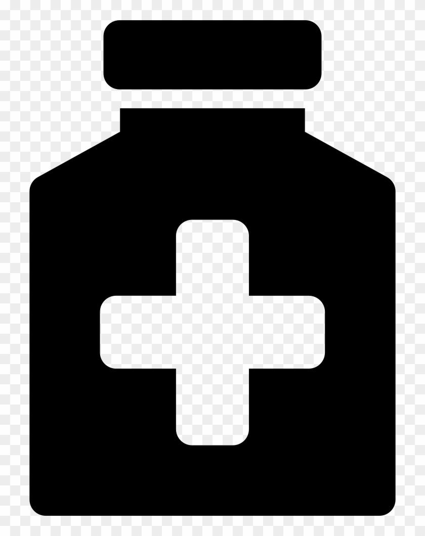 Pills Bottle Comments - Health Icon Font Awesome #989272