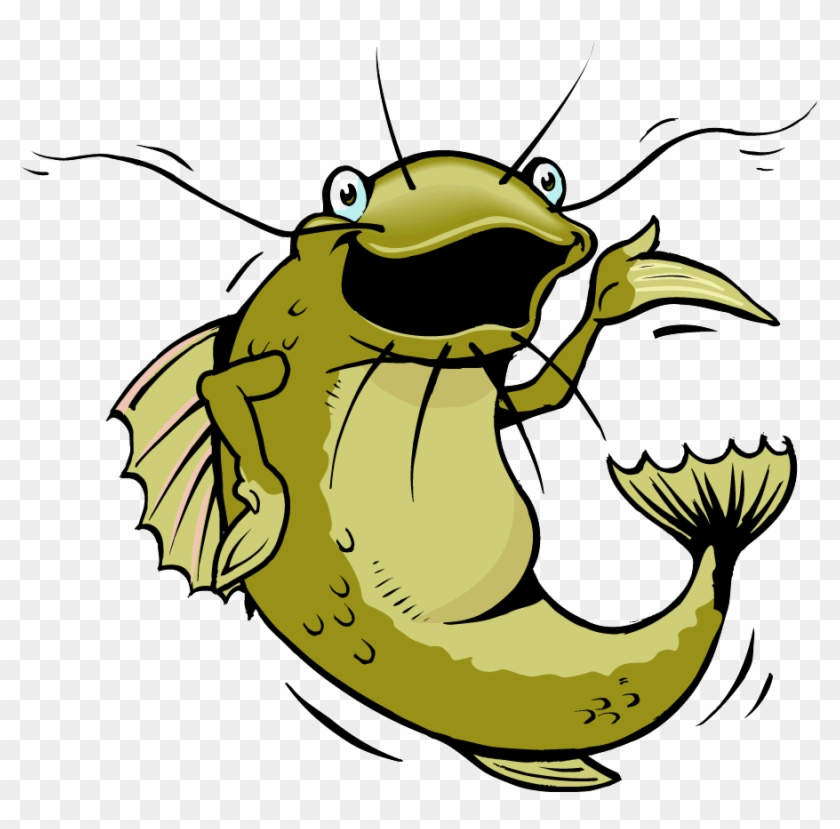 Catfish Fish Clipart - Catfish Animated #989294