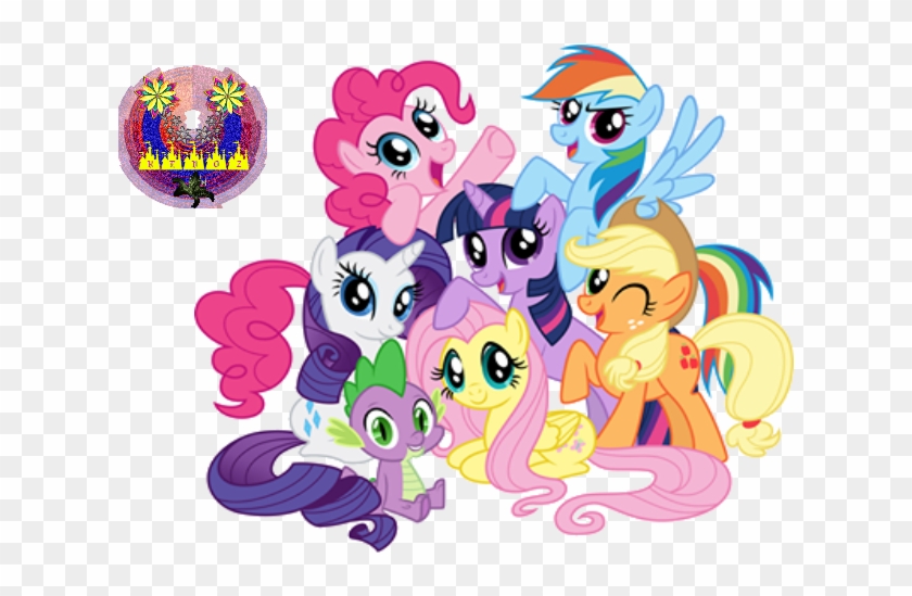 My Little Pony Friendship Is Magic Group Shot Set Removable #989296