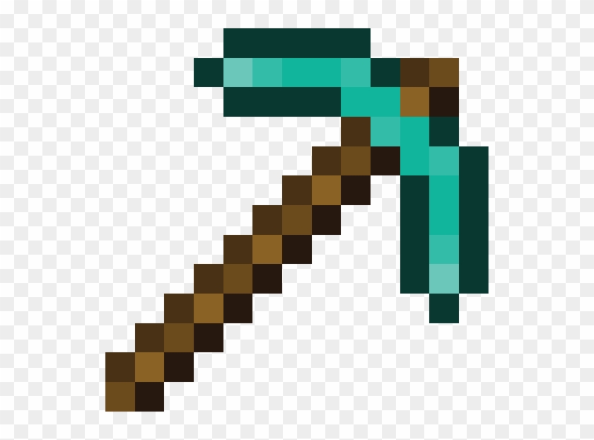 Free Minecraft Homeschool Resources - Minecraft Diamond Pickaxe #989405