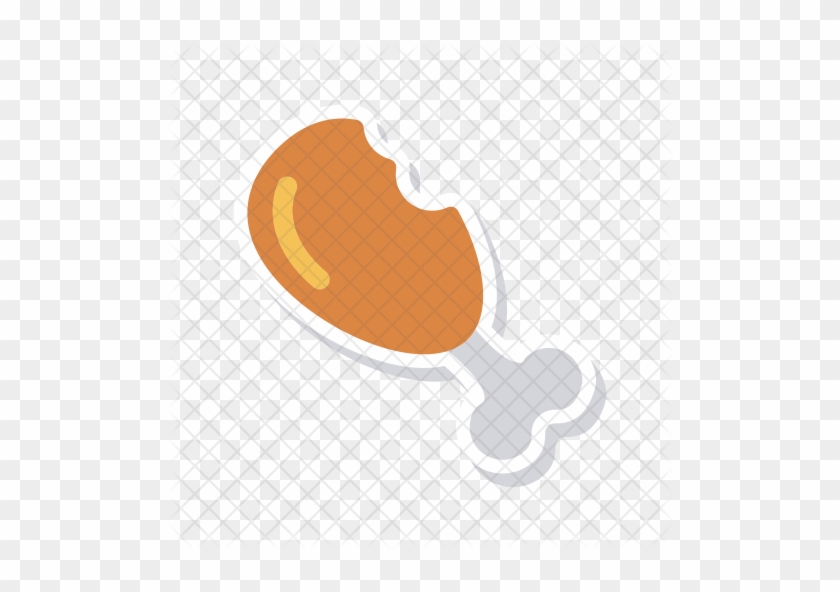 Mutton Clipart Chicken Leg Piece - Illustration #989478