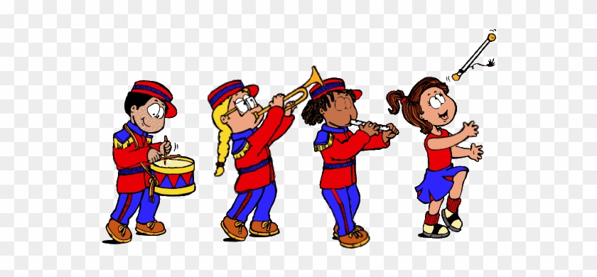 Pictures Animations Marching Band Myspace Cliparts - Band Animated #989544