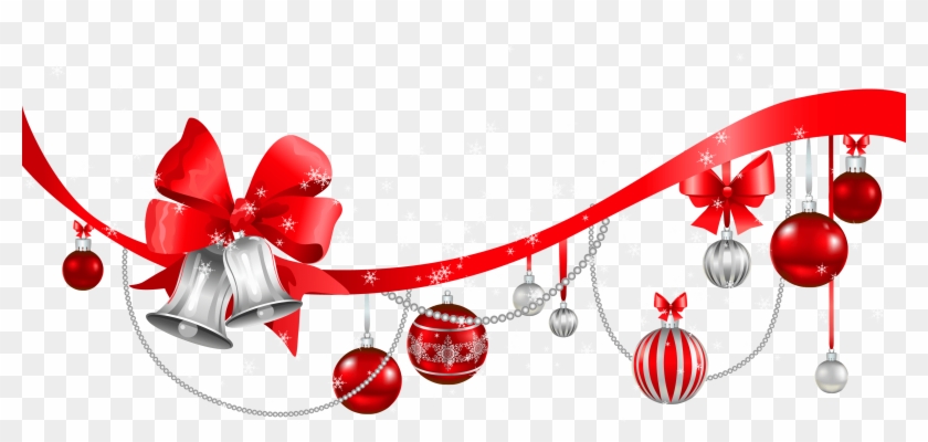 Christmas Decorations Clipart Image - Merry Christmas Decoration Png #989645