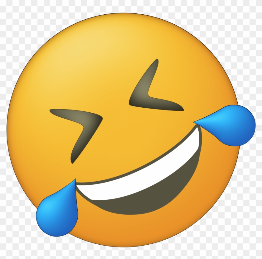 Dying Crying Laughing - Emoji Laughing Png #989835