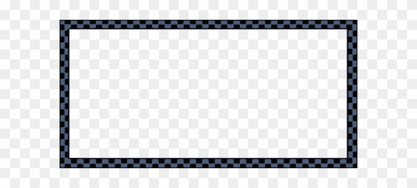 Worldlabel Com Border Dark Blue Black Checkered X Clip - Borda Roxa Png #989994