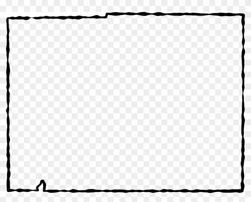 Square Black Frame Png - Frame Grunge Vector #989998