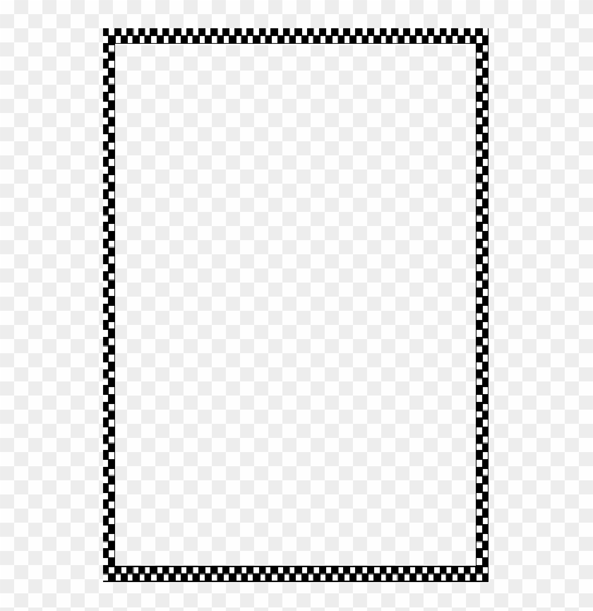 Simple Black Border - Free Download Clip Art Borders And Frames #990071
