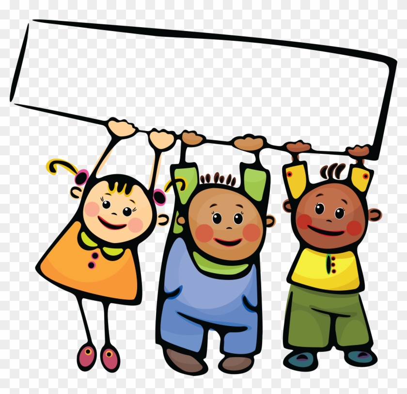 Дети - Border Cartoon Vector Png #990832