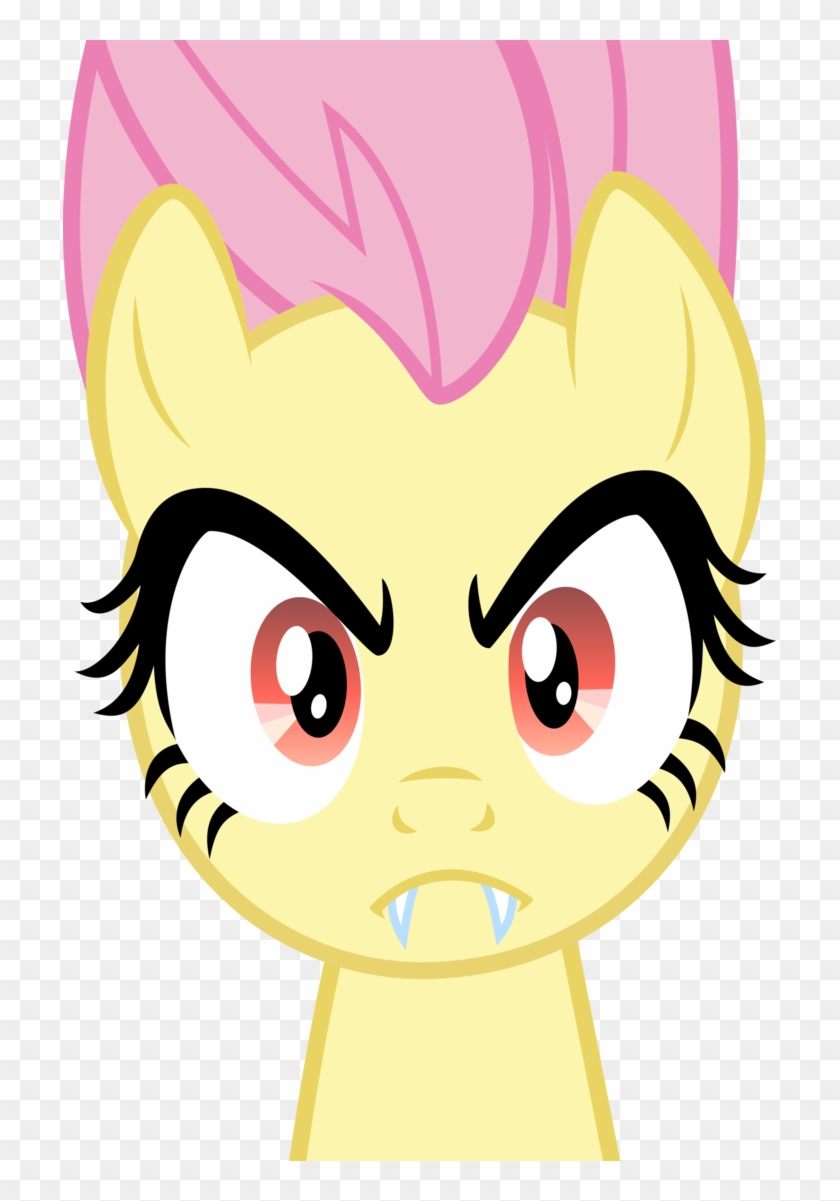 Flutterbat Hanging On Her Branch By Dasprid - My Little Pony Vampire #990924