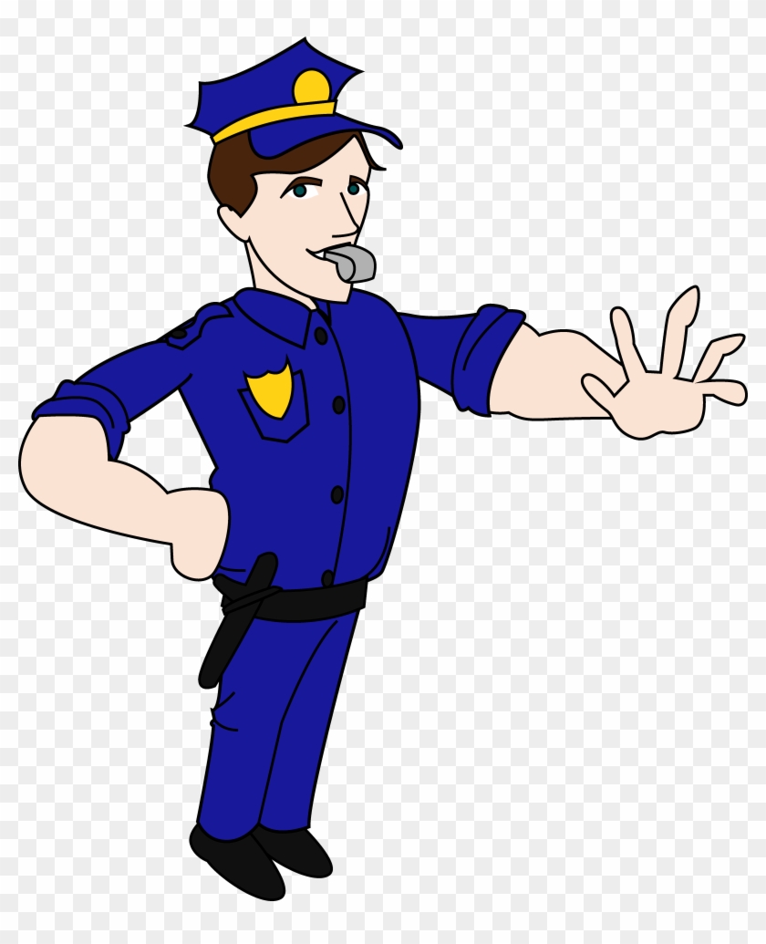 Police Officer Clipart - Cartoon #991134