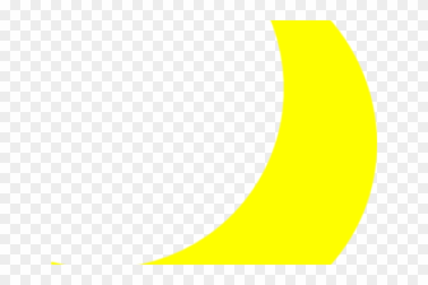 Moon Clipart Yellow - Circle #991297