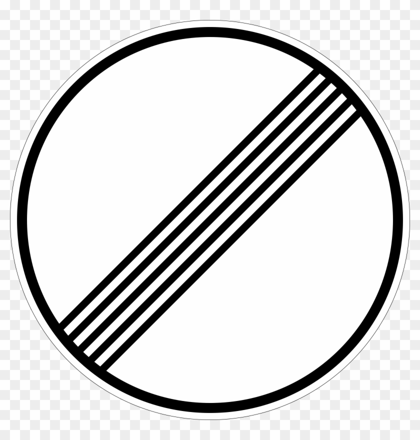 Police Officer Outline 21, Buy Clip Art - Unlimited Speed Sign Buy Germany #991737