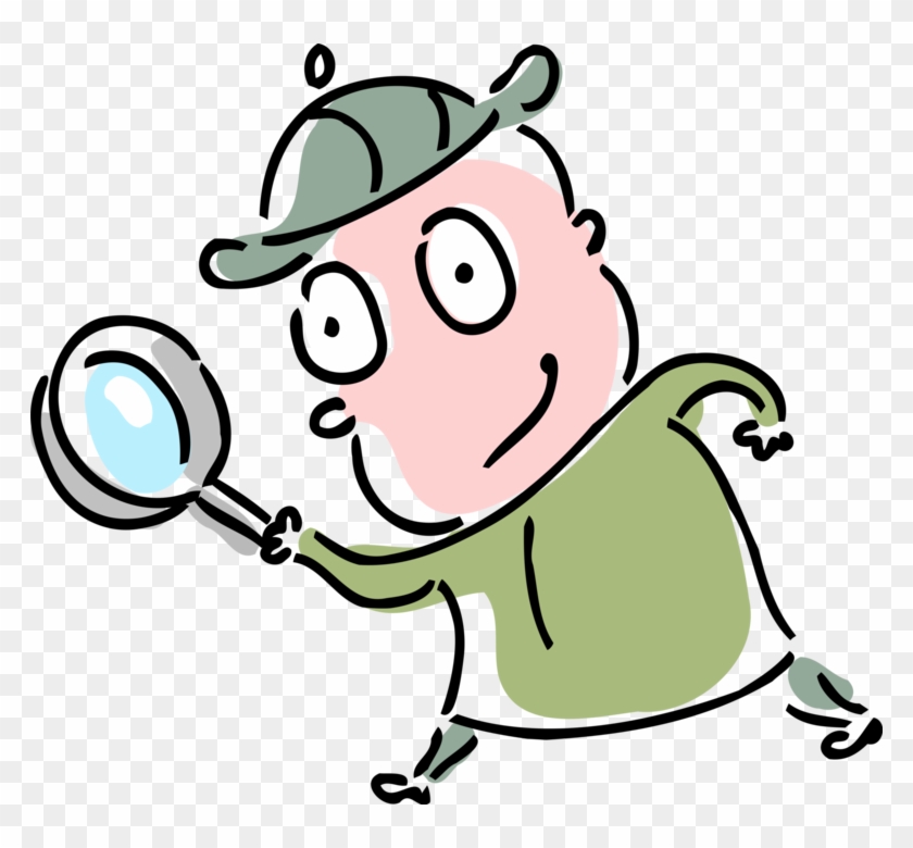Vector Illustration Of Sherlock Holmes Investigator - Vector Illustration Of Sherlock Holmes Investigator #992067