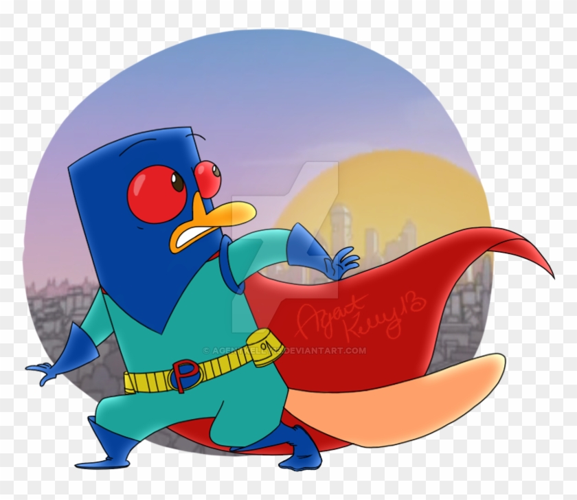 Super Platypus By Agentkelly13 - Cartoon #992113