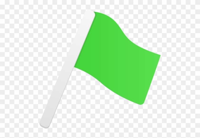 Green Flag Icon - Green Flag Icon #992125