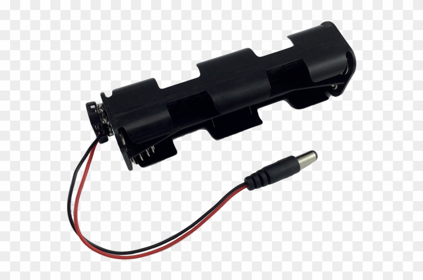 Battery Holder, 8x Aa Cell And Clip To Dc Barrel Connector - 12 Volt Battery Pack #992178