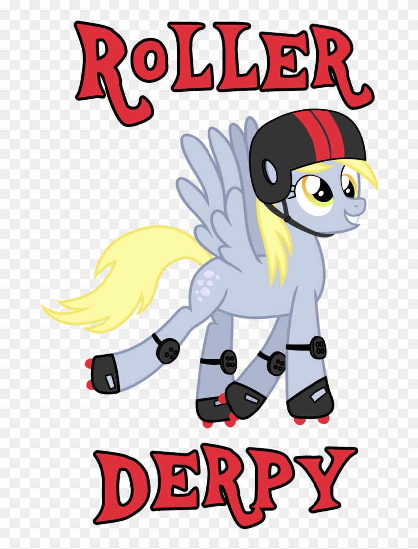Roller Derpy By Likemike213 - Cartoon #992655
