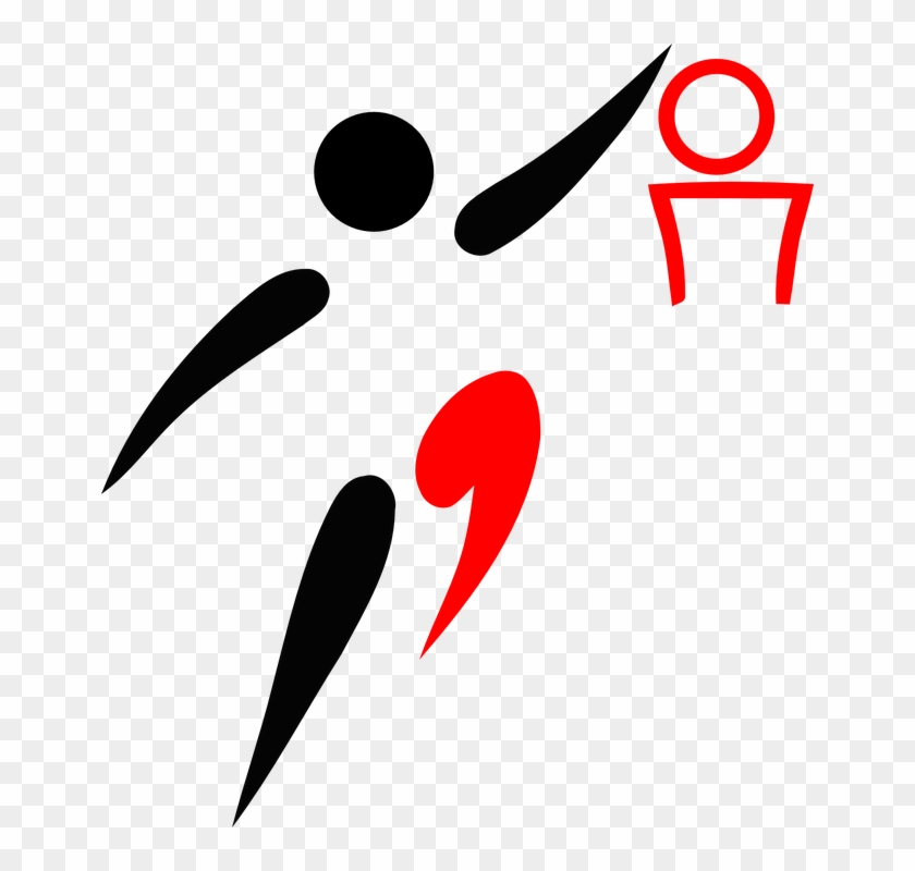 Basketball People Cliparts 13, Buy Clip Art - Basketball Motion Physics Behind Shooting #993721