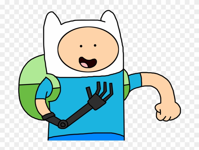 Finn With A Robotic Arm By Marcospower1996 - Finn With Robot Arm #993891