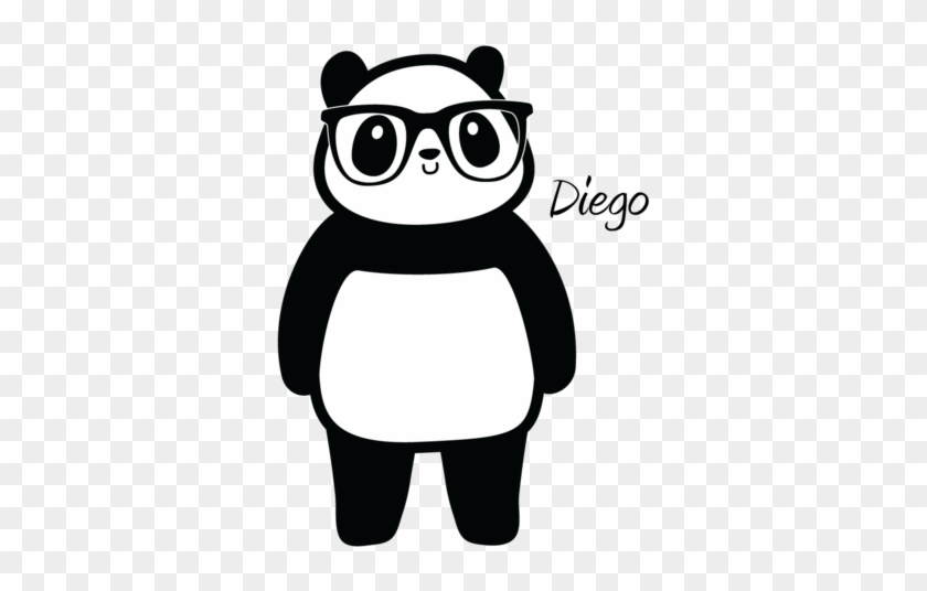 Diego The Nerdy Panda By Panduhmonium - Diego The Nerdy Panda Ceramic Cup/mug,johnflick Unisex #993968