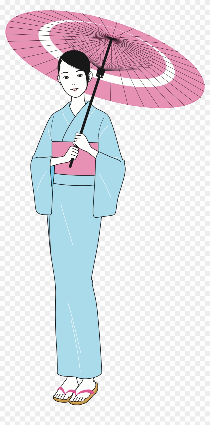 Big Image - Kimono Clipart #994011