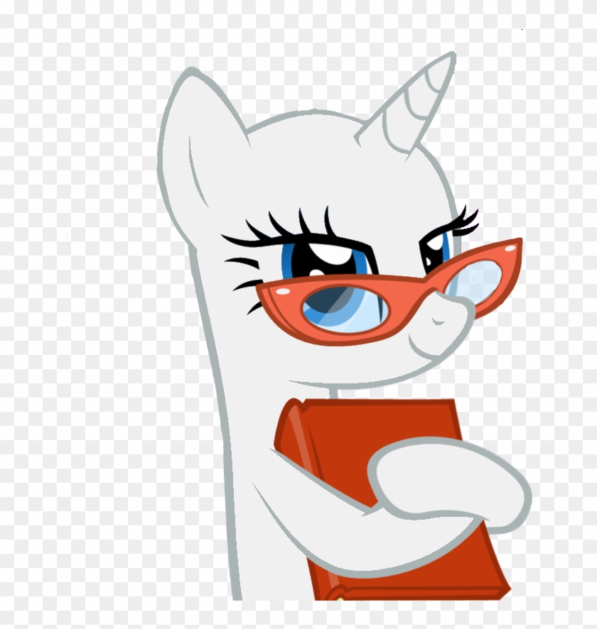 Mlp Base Unicornio Sophisticated Nerd By Ourbases - My Little Pony: Friendship Is Magic #994068