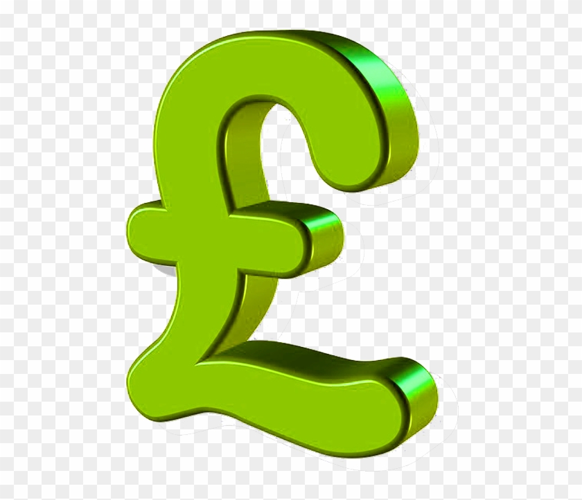 Uk Money Transparent Image - Pound Sign Transparent Background #994077