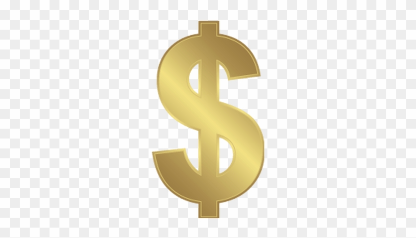 Money Transparent Png Bag Full Of Dollars Money Transparent - Gold Dollar Sign Png #994156