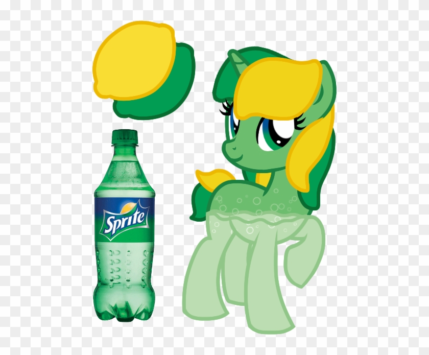 Sprite Soda Pony By Equinepalette - 20 Oz Sprite Bottle #174166