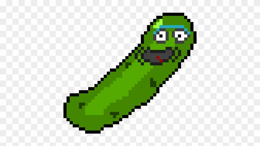 Pickle Rick - Pickle Rick Perler Bead #174192
