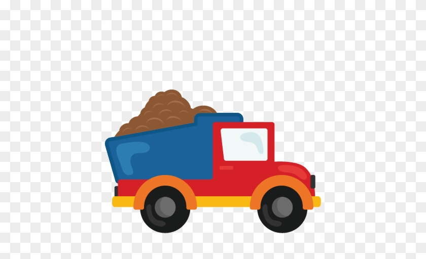 Dump Truck Svg Scrapbook Cut File Cute Clipart Files - Dump Truck Clipart #174276