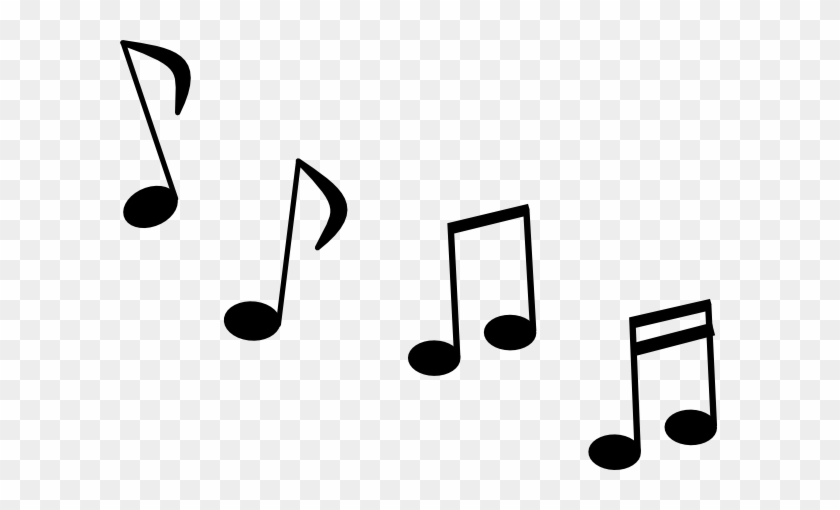 Simple Notes Clip Art - Music Notes Clip Art Transparent #174378