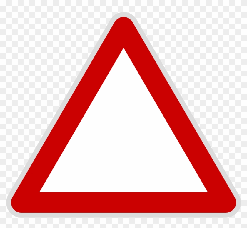 Triangle Clipart Svg - Warning Triangle Sign #174500