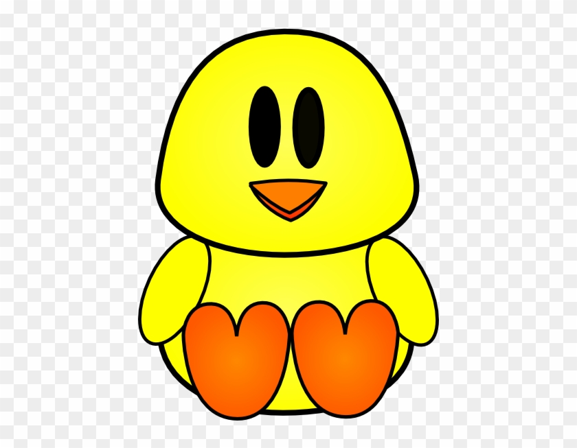 Baby Chick Clipart Ba Chick Clip Art At Clker Vector - Easy To Draw Baby Chick #174809
