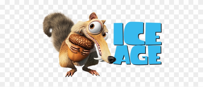 Ice Age Movie Image With Logo And Character - Ice Age Peanut #175396
