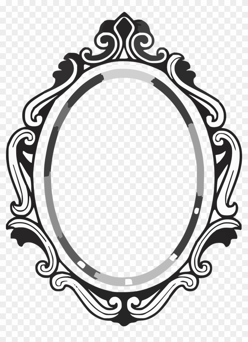 Mirror - Fancy Mirror Drawing #175717