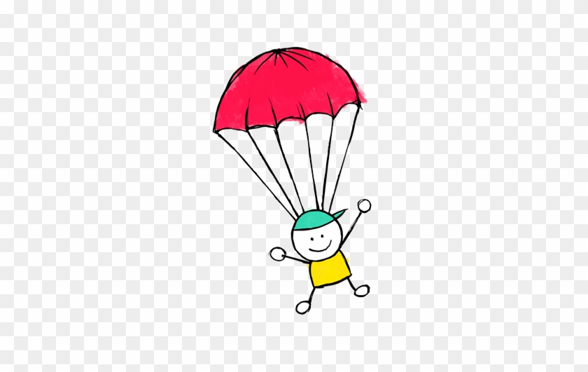 Saut En Parachute Clipart - Clipart Parachute #175750