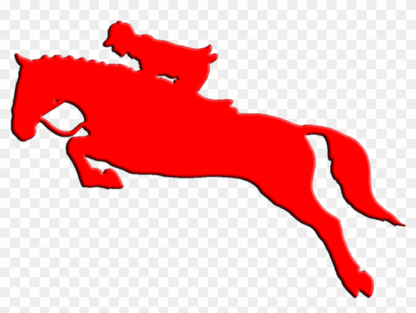 February - Horse Jumping Silhouette #175991