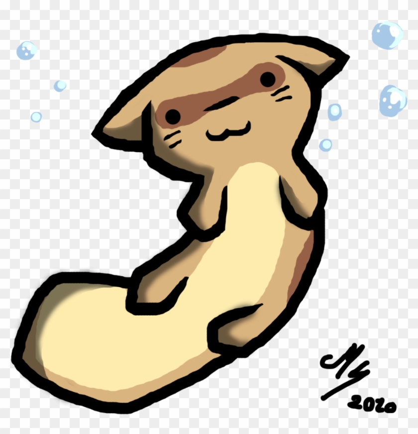 Ferret Clipart Transparent - Cute Ferret Transparent #176089