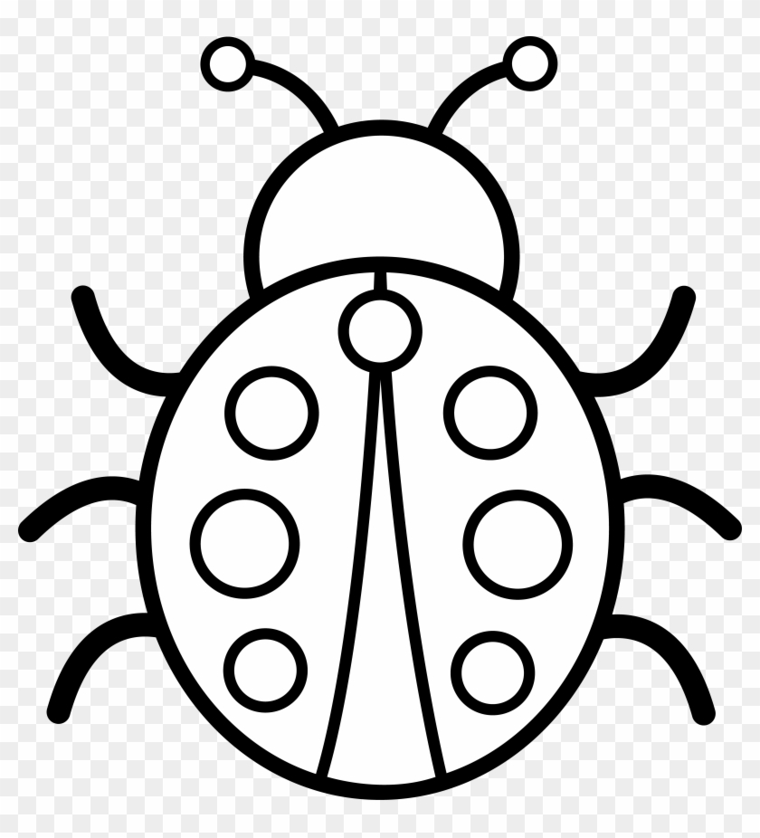 Free Clip Art - Colouring Pages Of Bug #176229