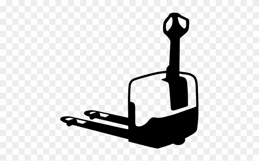 Lagertechnik - Clipart Transpalette #176525