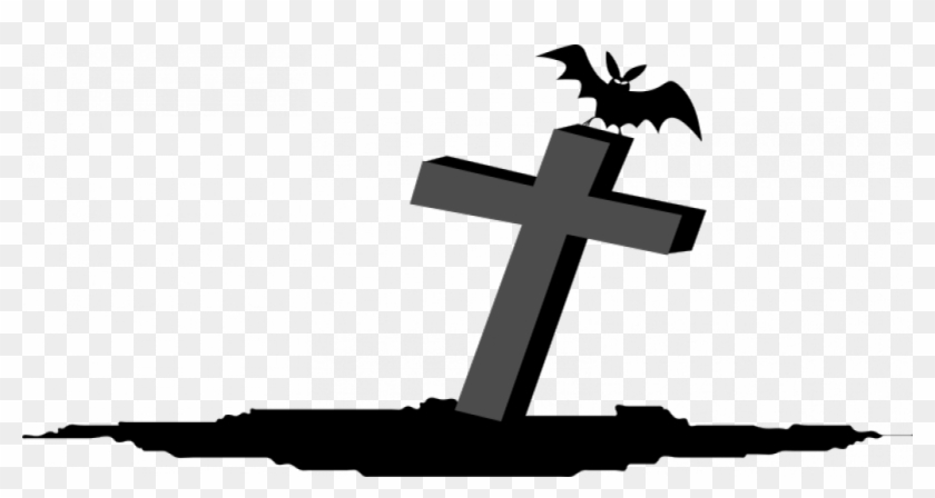 Graveyard Cliparts Square - Cruz Halloween Png #176581