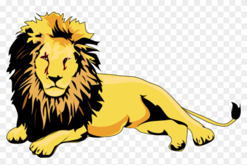 Lion Animal Clip Art Public Domain Free Image Cc Png - Lion Clipart #176636