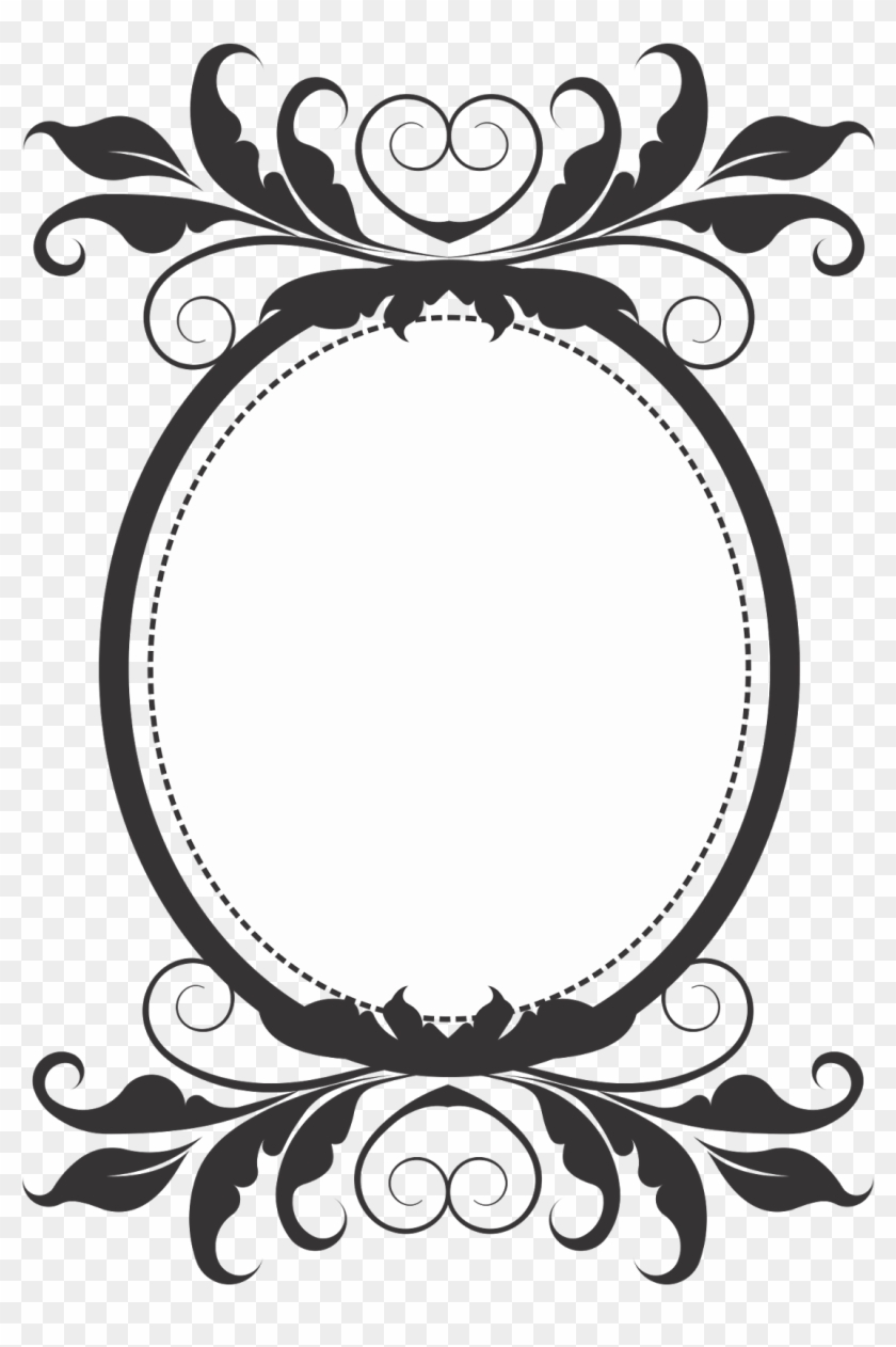 Layouts, Templates, Frames, Vintage, Searching, Png, - Monograma Fundo Transparente Png #177293