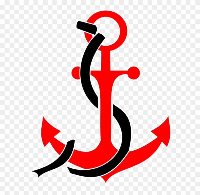Red Anchor Clip Art &ndash - Red Anchor Clip Art &ndash #177390