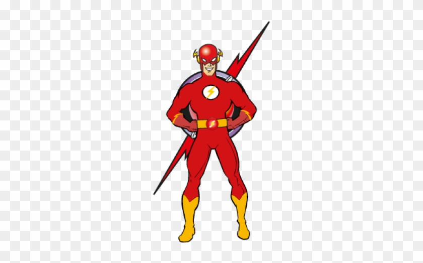 Flash Superhero Cliparts - 閃電 俠 卡通 版 #177597