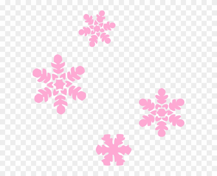 Small Clipart Light Pink - Snowflake Clipart #178270