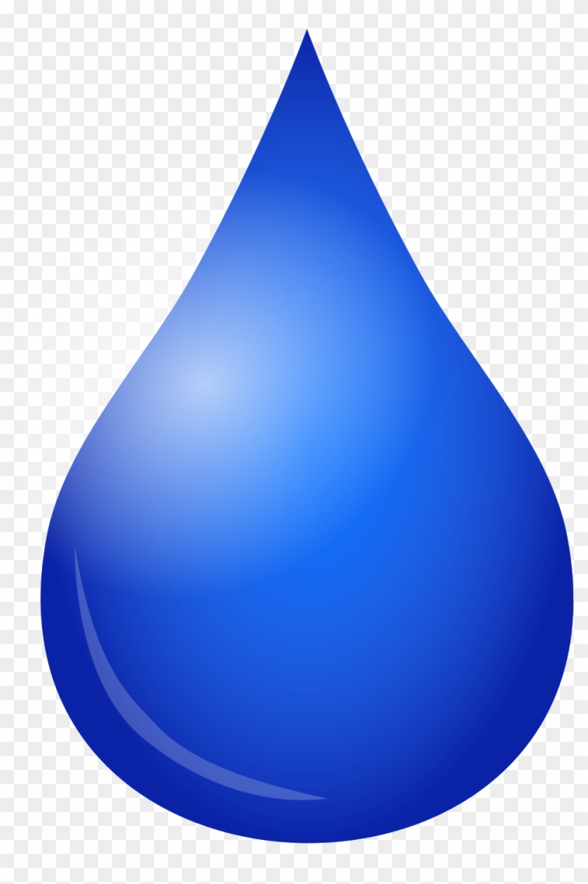 Open - Blue Drop Png #994564