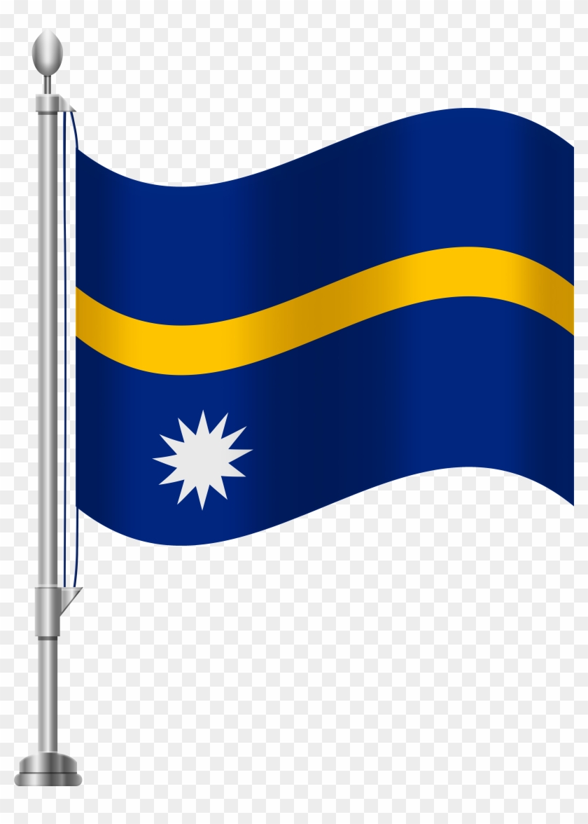 Nauru Flag Png Clip Art - Nauru Flag Png Clip Art #994708