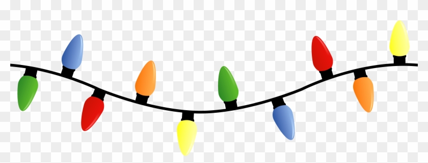 Free Christmas Lights Clipart Pictures Clipartix - Christmas Lights Transparent Background #994766